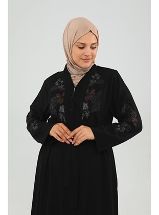 Black - Abaya - Jamila