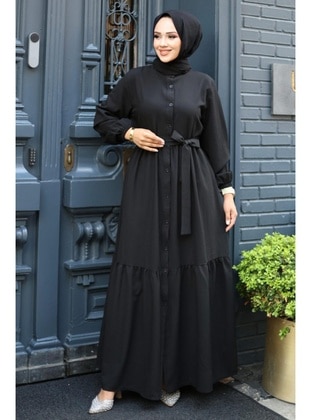 Black - Abaya - Misskayle