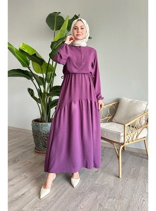 Purple - Modest Dress - InStyle