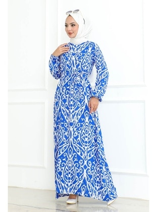 Indigo - Modest Dress - Bestenur