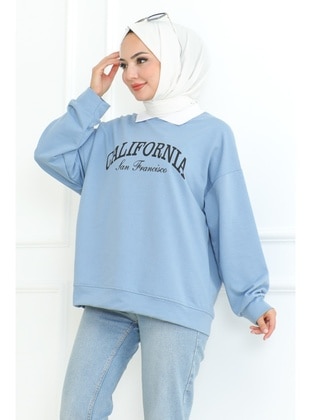 Baby Blue - Sweat-shirt - Bestenur