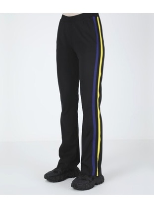 Black - Tracksuit Bottom - FD SPORTS