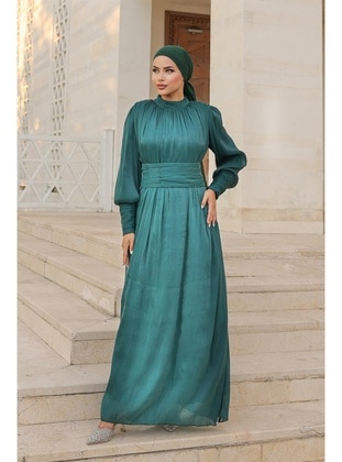 Emerald - Modest Evening Dress - Hakimoda