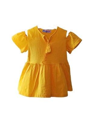 Yellow - Girls` Shirt - Riccotarz