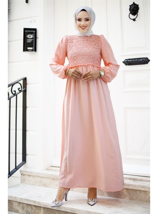 Powder Pink - 300gr - Modest Dress - Tesettür Dünyası