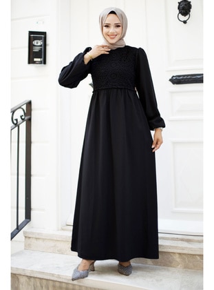 Black - 300gr - Modest Dress - Tesettür Dünyası