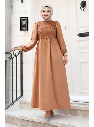 Tan - 300gr - Modest Dress - Tesettür Dünyası