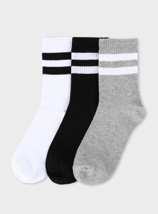 Black - White - Socks - Benin