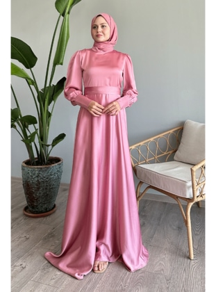 Powder Pink - Modest Dress - InStyle