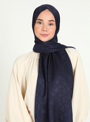 Navy Blue - Shawl - Miray