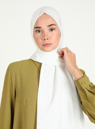 White - Shawl - Miray