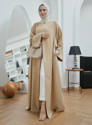 Beige - Abaya - Neways