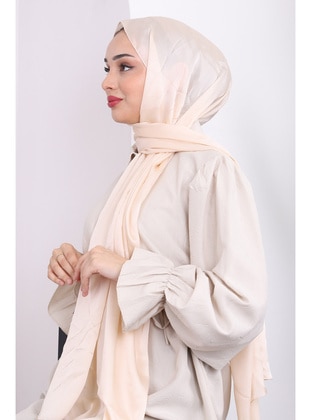 Beige - Shawl - İmaj Butik