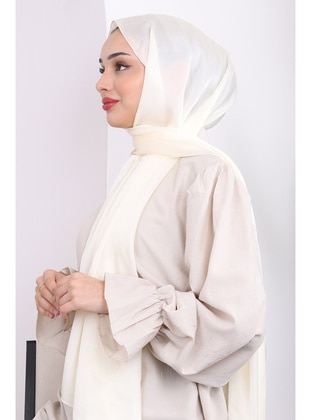 Cream - Shawl - İmaj Butik