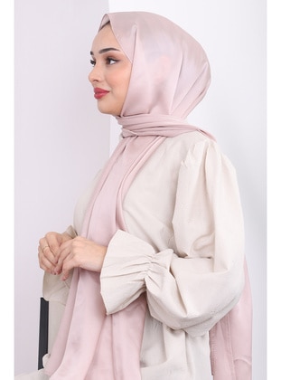 Powder Pink - Shawl - İmaj Butik