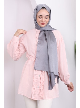 Powder Pink - Tunic - İmaj Butik