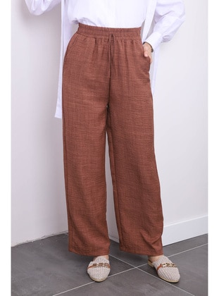 Tan - Pants - İmaj Butik