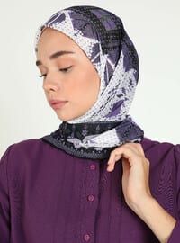 Black - Purple - Scarf