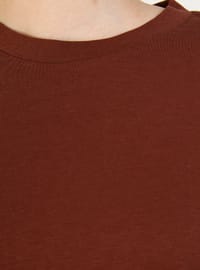 Brown - Sweat-shirt