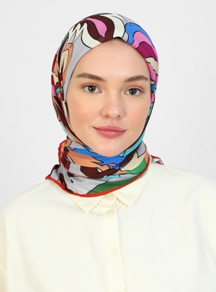 Multi Color - Scarf - Tuva