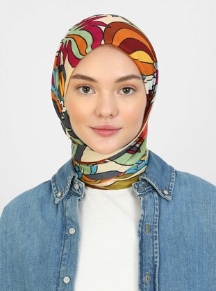 Multi Color - Scarf - Tuva