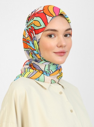 Multi Color - Scarf - Tuva