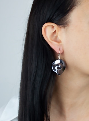 Grey - Earring - Pridza