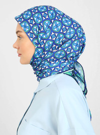 Multi-Color Scarf 90x90 cm
