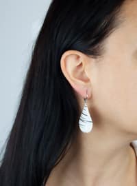 White - Earring