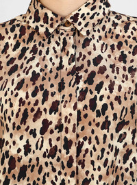Leopard Print Chic Shirt Refka