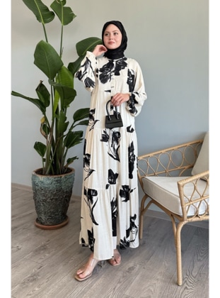 Ecru - Modest Dress - InStyle