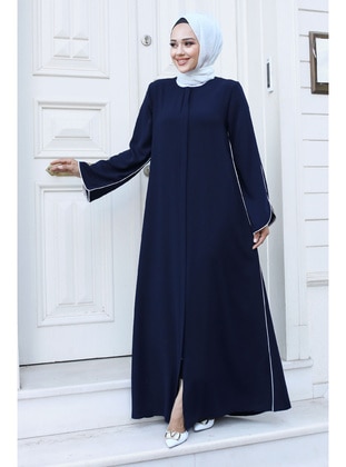 Navy Blue - Abaya - Tesettür Dünyası