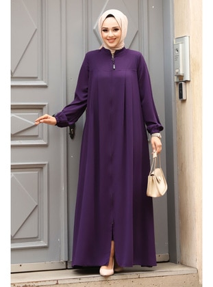 Purple - Abaya - Tesettür Dünyası