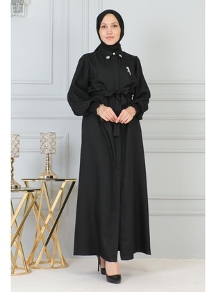 Black - Abaya - MISSVALLE