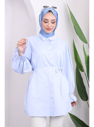 Baby Blue - Blouses - İmaj Butik