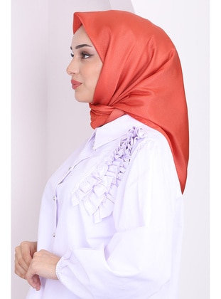 Brick Red - Scarf - İmaj Butik