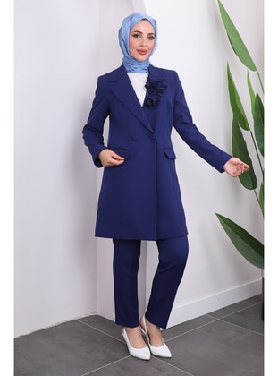 Navy Blue - Fully Lined - Suit - İmaj Butik