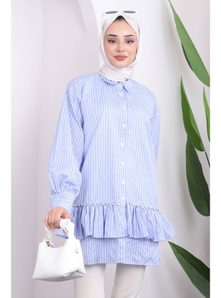 Blue - Tunic - İmaj Butik