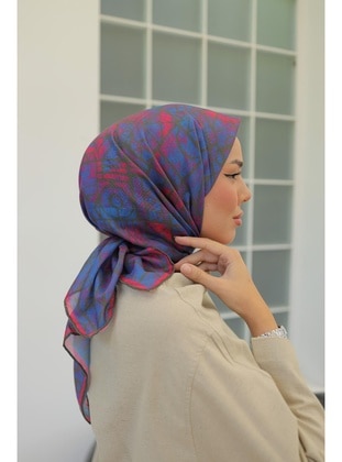 Multi Color - Scarf - Silk Home