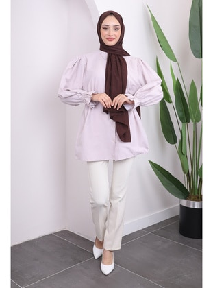 Stone Color - Blouses - İmaj Butik