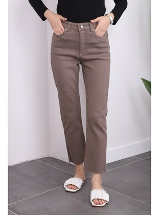 Mink - Denim Trousers - İmaj Butik