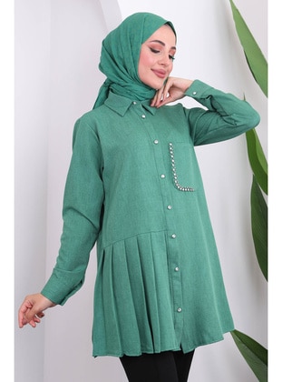 Green - Tunic - İmaj Butik