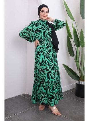 Emerald - Unlined - Modest Dress - İmaj Butik