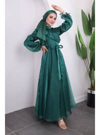 Emerald - Fully Lined - Modest Evening Dress