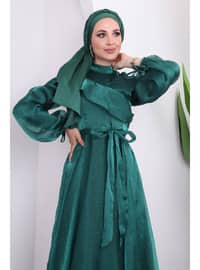 Emerald - Fully Lined - Modest Evening Dress