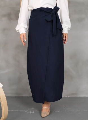 Navy Blue - Skirt - Vav