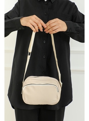 Beige - Shoulder Bags - Bestenur