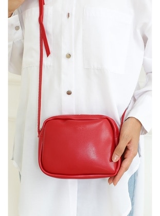 Red - Shoulder Bags - Bestenur