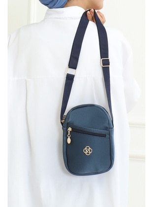 Navy Blue - Shoulder Bags - Bestenur