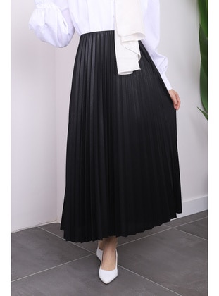 Black - Unlined - Skirt - İmaj Butik